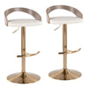 Grotto Adjustable Barstool - Set of 2