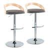 Grotto Adjustable Barstool - Set of 2