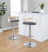 Grotto Adjustable Barstool - Set Of 3