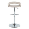 Grotto Upholstered Adjustable Barstool - Set of 2