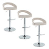 Grotto Upholstered Adjustable Barstool - Set Of 3