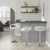 Grotto Upholstered Adjustable Barstool - Set Of 3