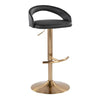 Grotto Upholstered Adjustable Barstool