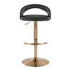Grotto Upholstered Adjustable Barstool