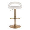Grotto Upholstered Adjustable Barstool