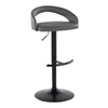 Grotto Upholstered Adjustable Barstool