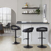 Grotto Upholstered Adjustable Barstool - Set Of 3