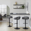 Grotto Upholstered Adjustable Barstool - Set Of 3