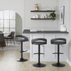 Grotto Upholstered Adjustable Barstool - Set Of 3