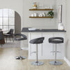 Grotto Upholstered Adjustable Barstool - Set Of 3