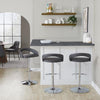 Grotto Upholstered Adjustable Barstool - Set Of 3