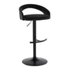 Grotto Upholstered Adjustable Barstool - Set of 2