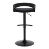 Grotto Upholstered Adjustable Barstool - Set of 2