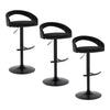 Grotto Upholstered Adjustable Barstool - Set Of 3