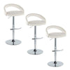 Grotto Upholstered Adjustable Barstool - Set Of 3
