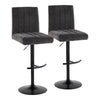 Hank Adjustable Barstool - Set of  2