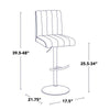 Hank Adjustable Barstool - Set of  2