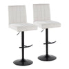 Hank Adjustable Barstool - Set of  2