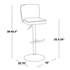Henry Adjustable Barstool - Set of 2