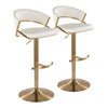 Jie Adjustable Barstool - Set of 2