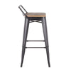 Oregon Low Back Barstool - Set of 2