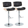 Lombardi Adjustable Barstool - Set of 2