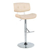 Lombardi Adjustable Barstool - Set of 2