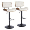 Lombardi Adjustable Barstool - Set of 2