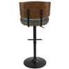 Lombardi Adjustable Barstool - Set of 2