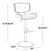 Lombardi Adjustable Barstool