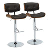 Lombardi Adjustable Barstool - Set of 2