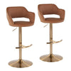 Margarite Adjustable Barstool - Set of 2