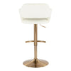 Margarite Adjustable Barstool - Set of 2