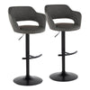 Margarite Adjustable Barstool - Set of 2