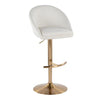 Matisse Highback Adjustable Barstool - Set of 2