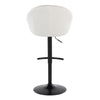 Matisse Highback Adjustable Barstool - Set of 2