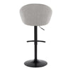 Matisse Highback Adjustable Barstool - Set of 2