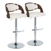 Pino Adjustable Barstool - Set of 2