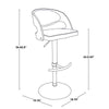 Pino Adjustable Barstool - Set of 3