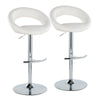 Posh Adjustable Barstool - Set of 2