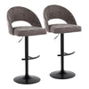Renee Adjustable Barstool - Set of 2
