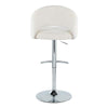 Renee Upholstered Adjustable Barstool - Set of 2