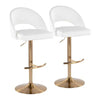 Renee Adjustable Barstool - Set of 2