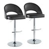 Renee Adjustable Barstool - Set of 2