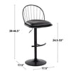 Riley Adjustable Barstool - Set of 2