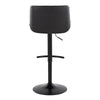 Santi Upholstered Adjustable Barstool - Set of 2