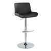 Santi Upholstered Adjustable Barstool - Set of 2
