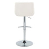 Santi Upholstered Adjustable Barstool - Set of 2