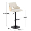 Stella Adjustable Barstool - Set of 2