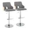 Stella Adjustable Barstool - Set of 2